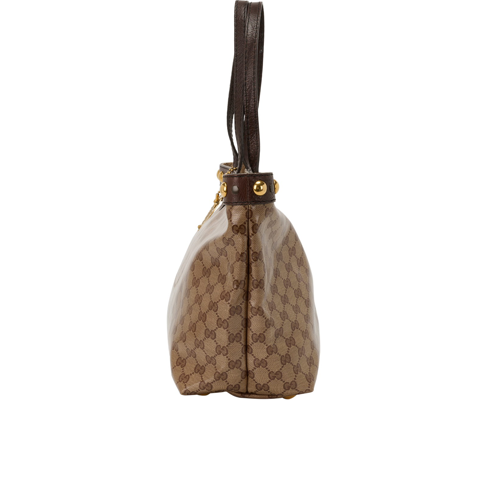 Babouska Hysteria Tote, &pound;375, Handbags, Brown, Canvas, Bottom view